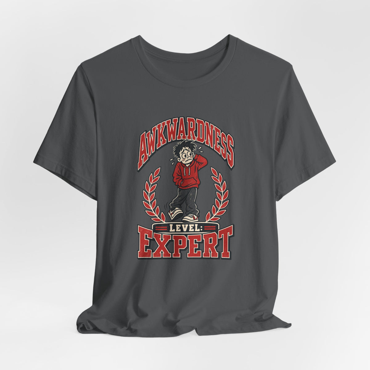 Awkwardness Level: Expert Funny Introvert T-Shirt