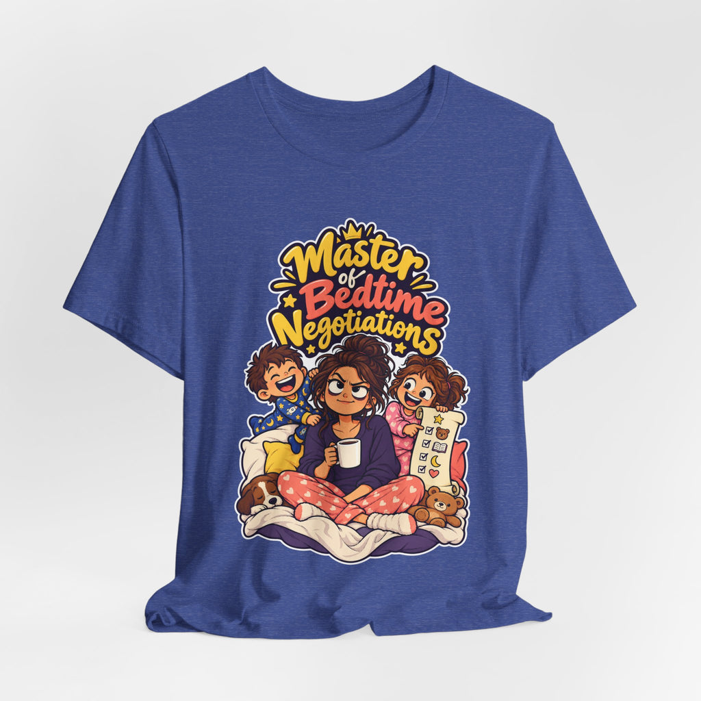 Master of Bedtime Negotiations Funny Parent Humor T-Shirt