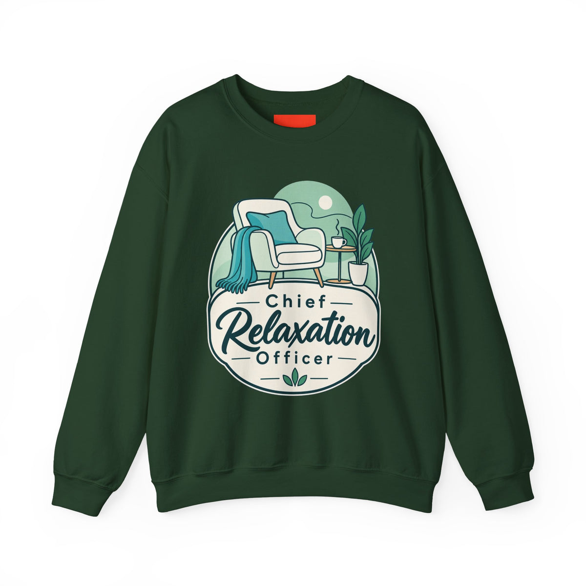 Chief Relaxation Officer Funny Office Sweatshirt