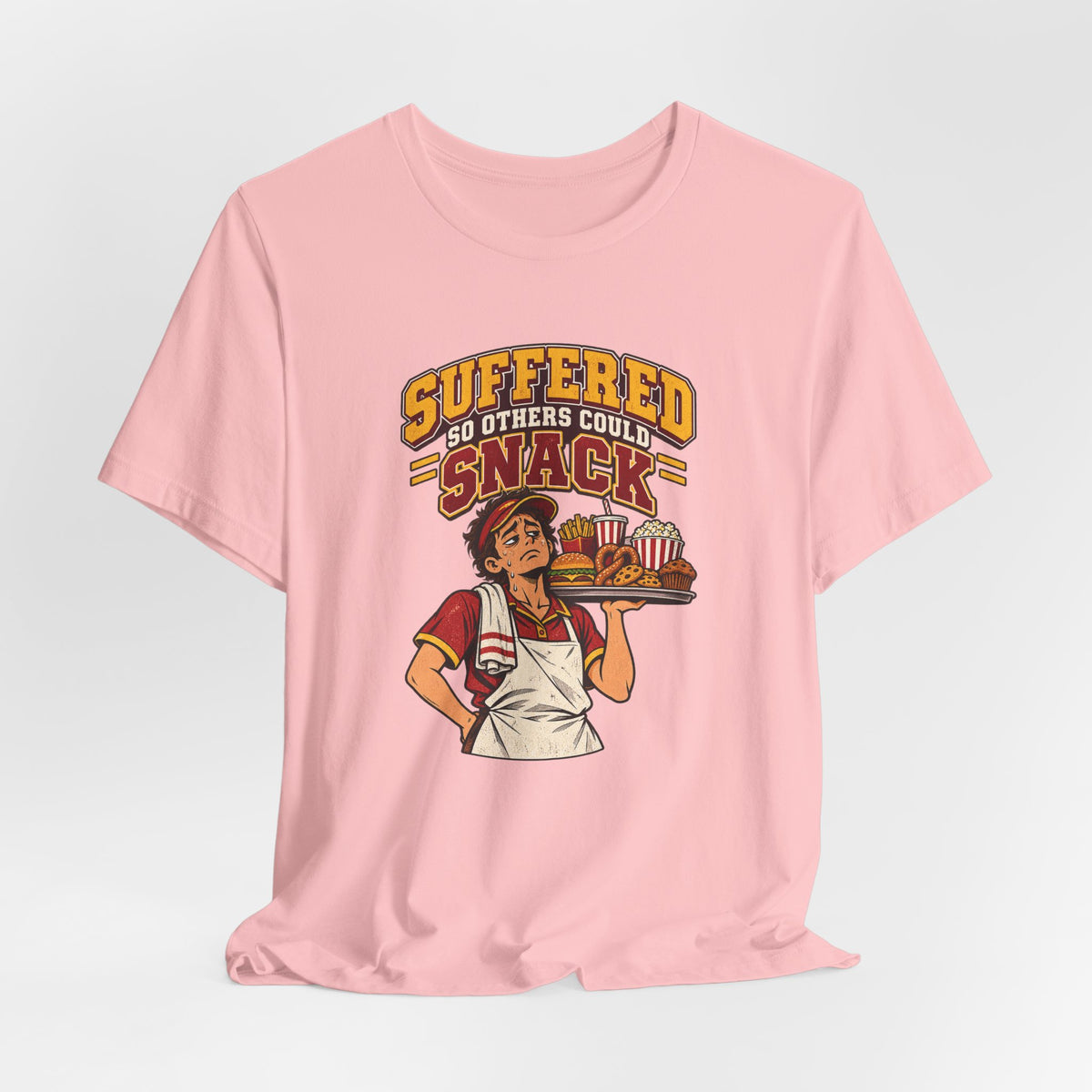 Suffered So Others Could Snack Funny Food Service T-Shirt