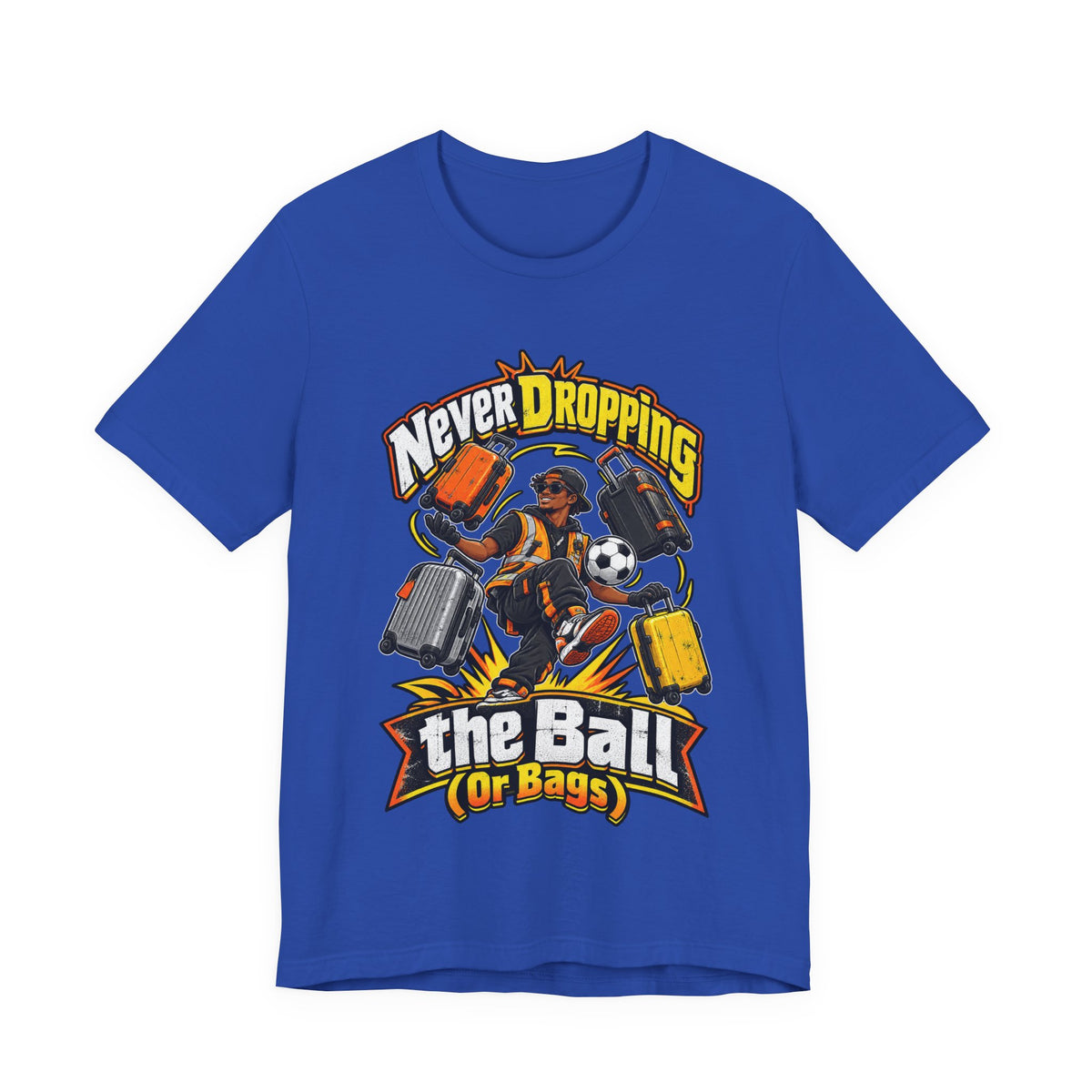 Never Dropping the Ball (Or Bags) Funny Baggage Handler T-Shirt