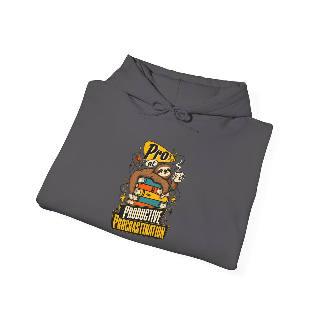 Pro at Productive Procrastination Funny Sarcastic Hoodie