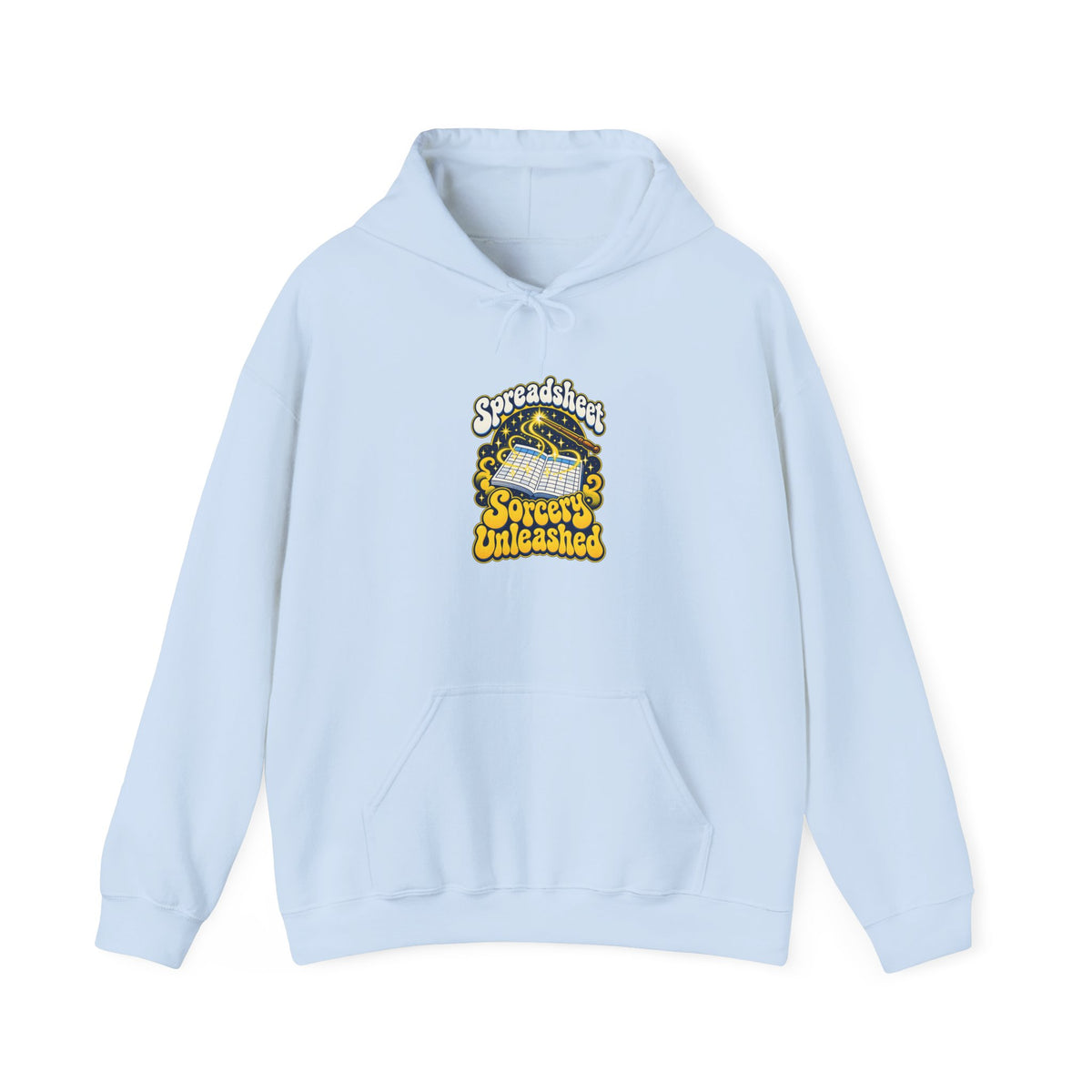 Spreadsheet Sorcery Unleashed Funny Office Humor Hoodie