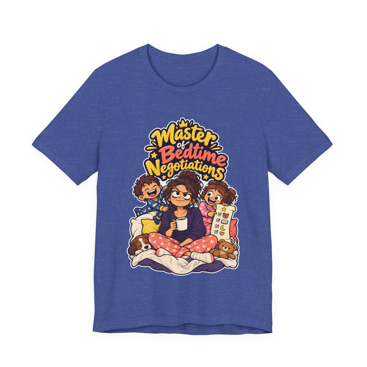 Master of Bedtime Negotiations Funny Parent Humor T-Shirt