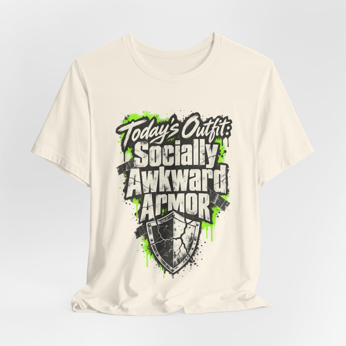 Today’s Outfit: Socially Awkward Armor Funny Introvert T-Shirt