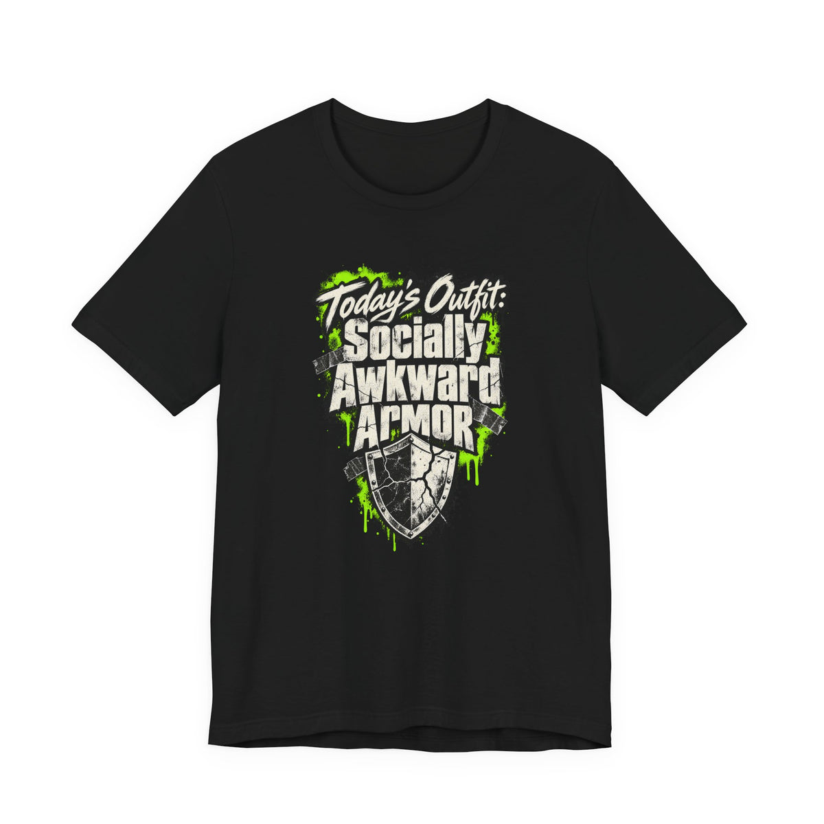 Today’s Outfit: Socially Awkward Armor Funny Introvert T-Shirt
