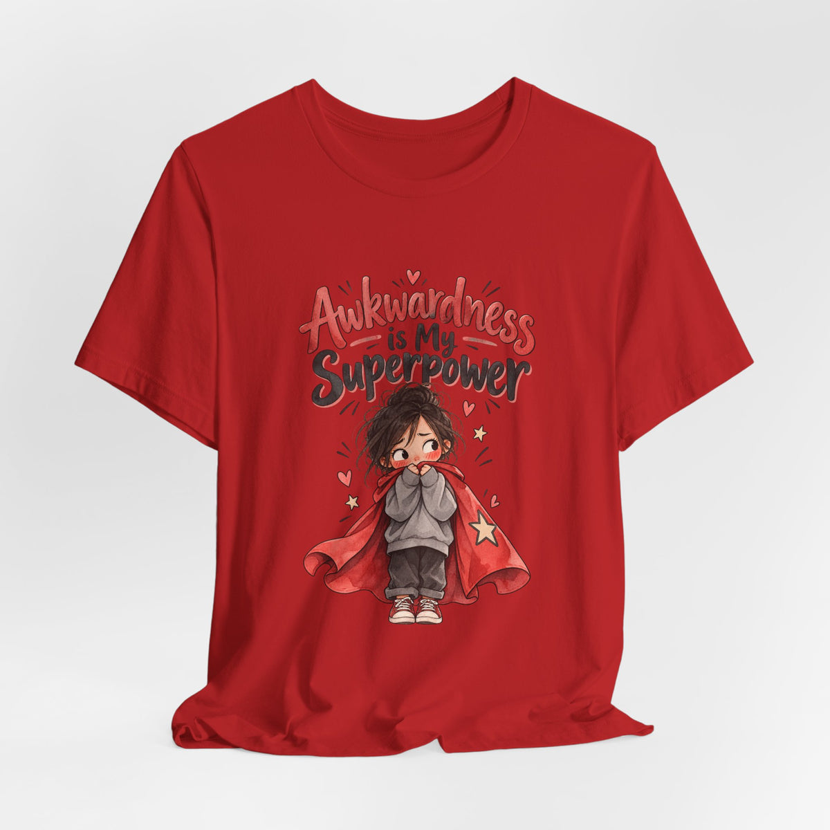 Awkwardness is My Superpower Funny Introvert T-Shirt