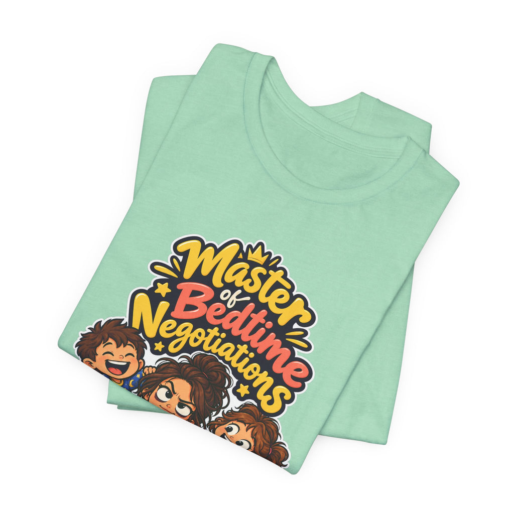 Master of Bedtime Negotiations Funny Parent Humor T-Shirt