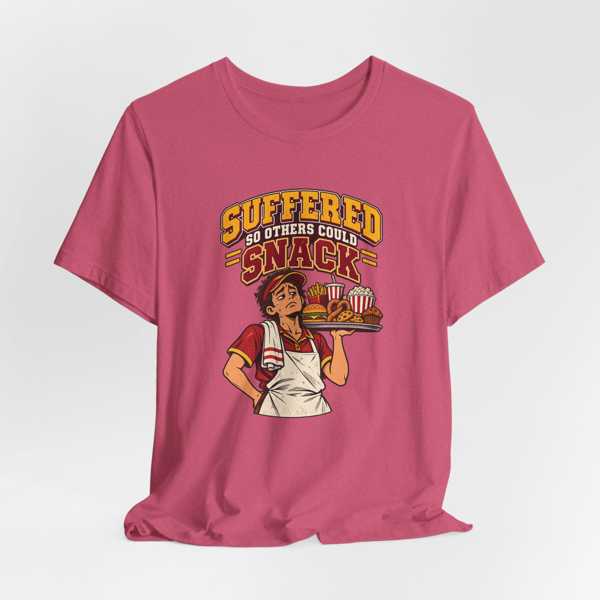 Suffered So Others Could Snack Funny Food Service T-Shirt