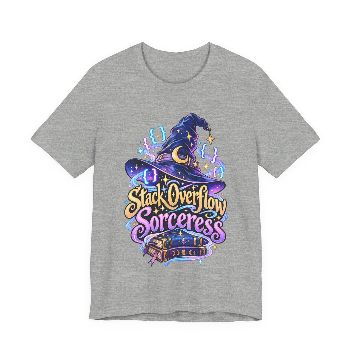 Stack Overflow Sorceress Funny Programmer T-Shirt