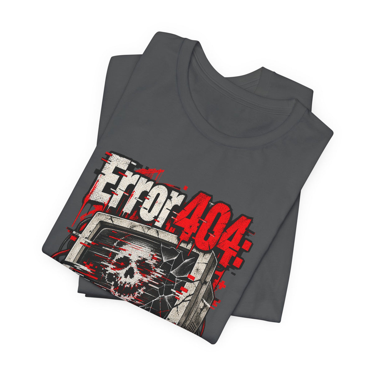 Error 404: Sanity Not Found Funny Tech T-Shirt