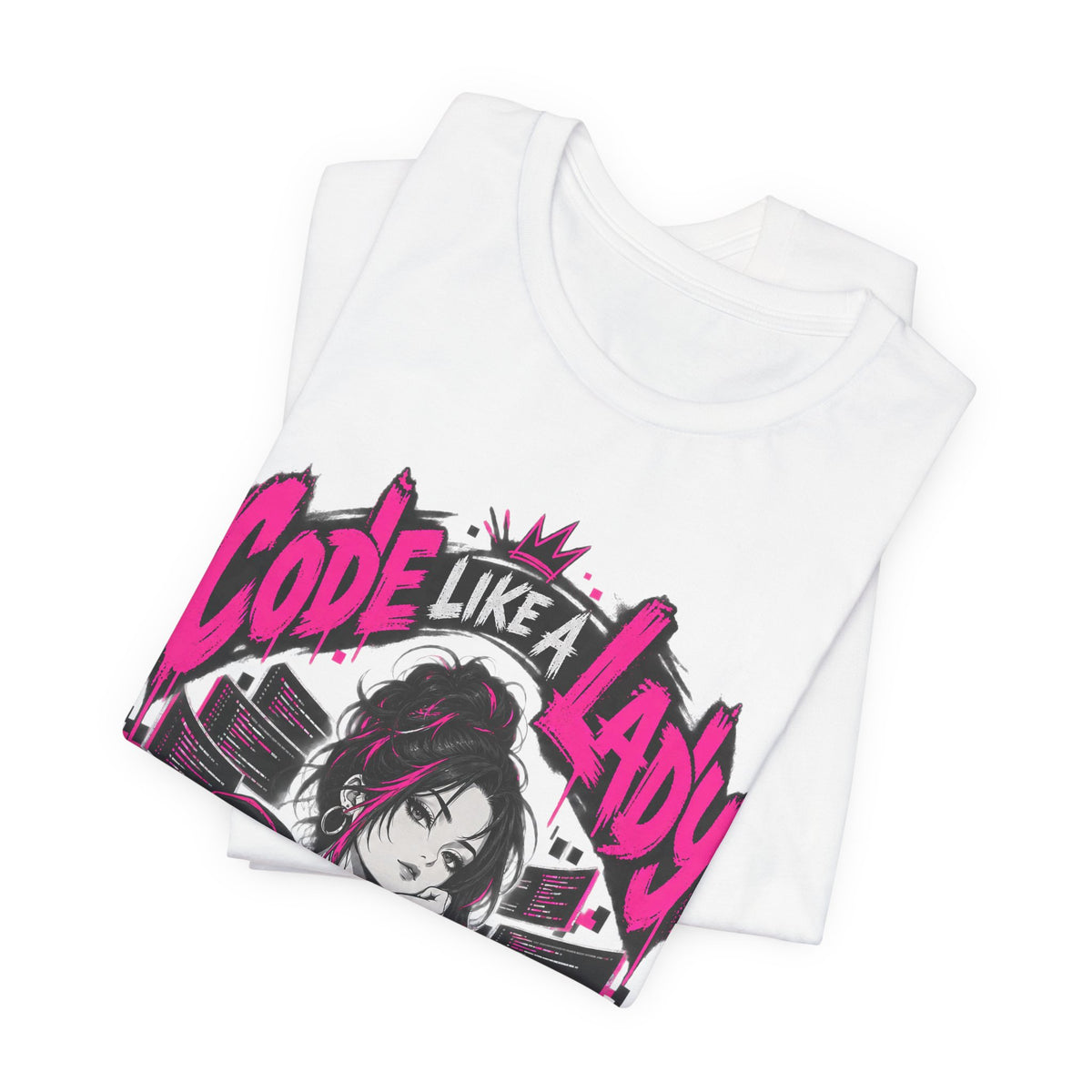 Code Like A Lady Funny Programmer T-Shirt