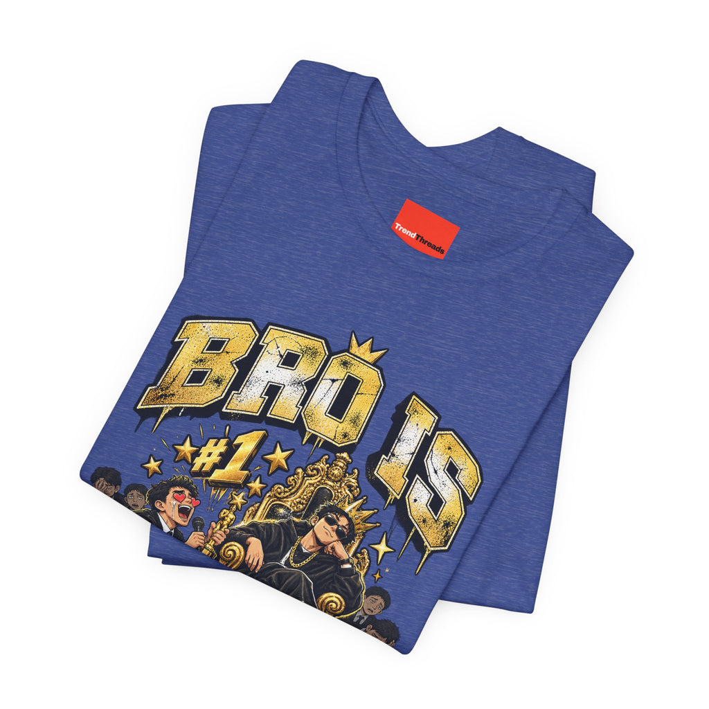 BRO IS GLAZING Funny Streetwear T-Shirt