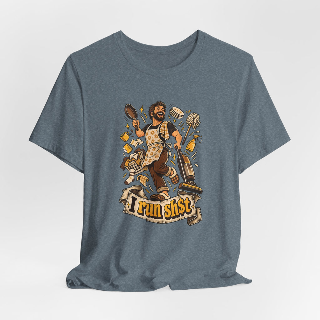 I Run Sh$t Funny Couple T-Shirt