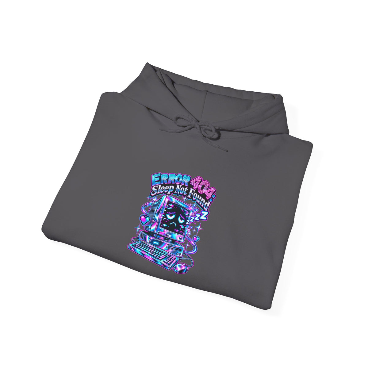 Error 404: Sleep Not Found Funny Programmer Hoodie