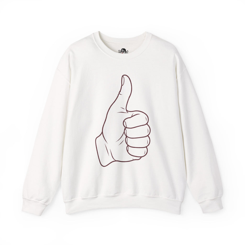 Thumbs Up Spirit Crewneck Sweatshirt