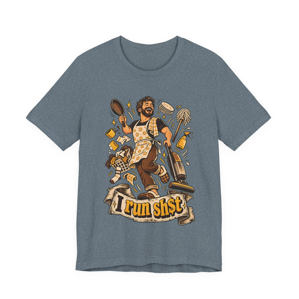 I Run Sh$t Funny Couple T-Shirt