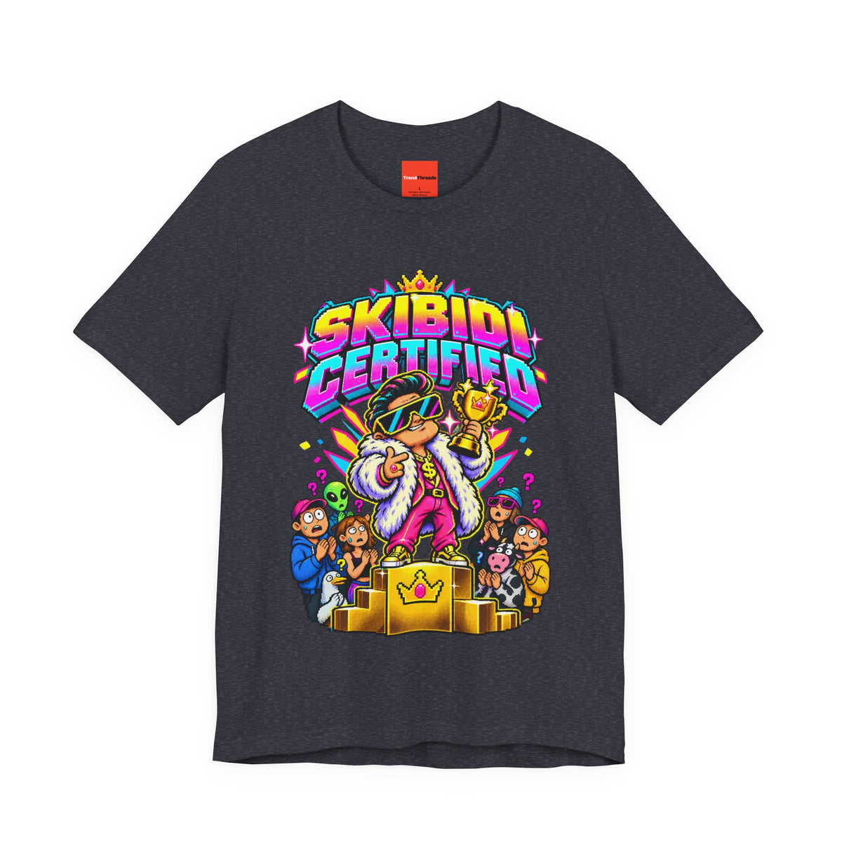 SKIBIDI CERTIFIED Funny Y2K T-Shirt