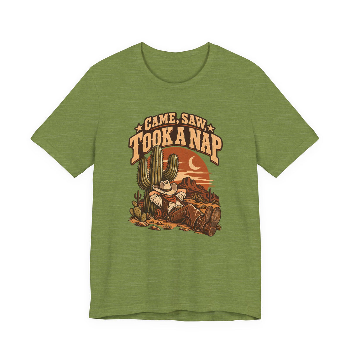 Came, Saw, Took A Nap Funny Self-Deprecating T-Shirt