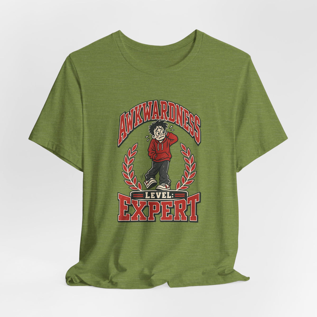 Awkwardness Level: Expert Funny Introvert T-Shirt