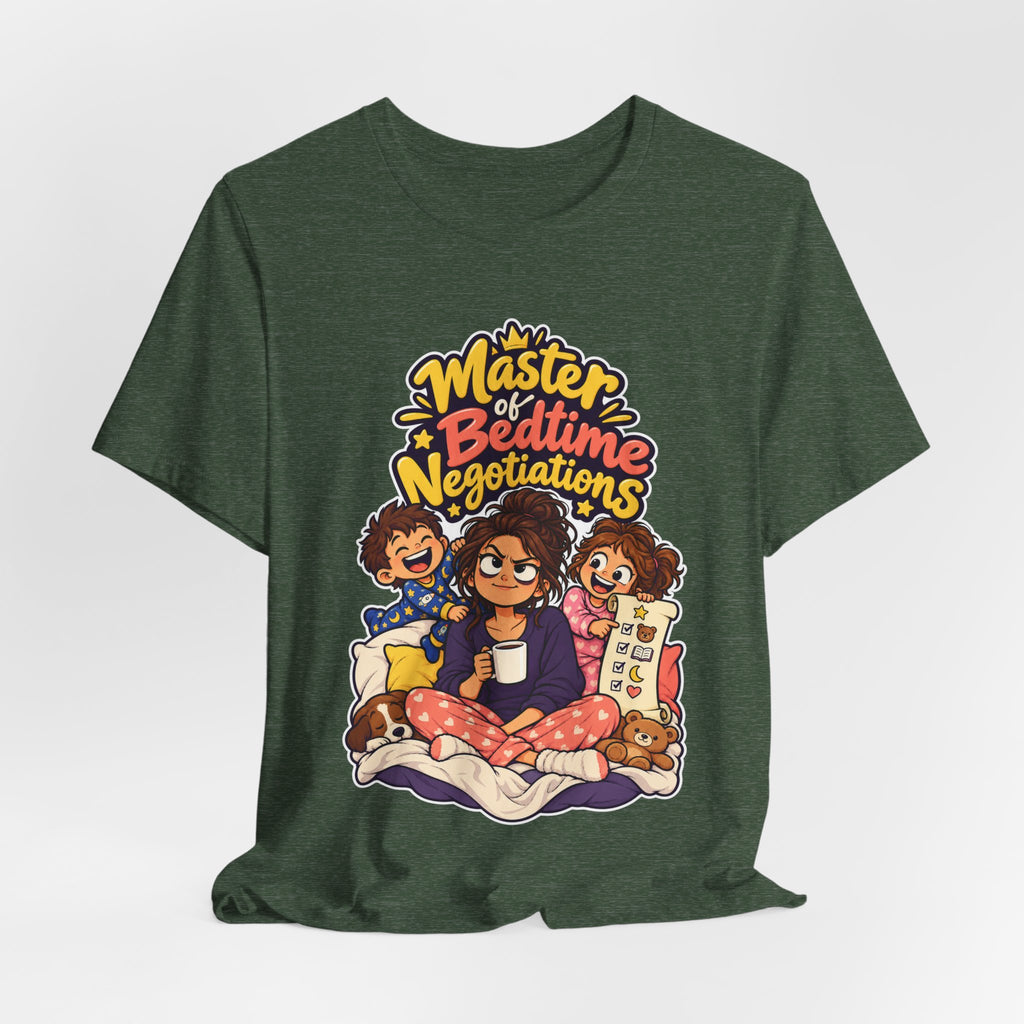 Master of Bedtime Negotiations Funny Parent Humor T-Shirt