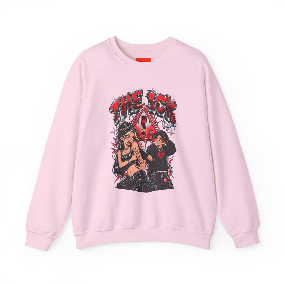 THE ICK Funny Y2K Graphic Sweatshirt