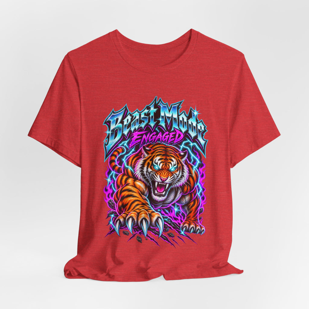 Beast Mode Engaged Funny Fitness T-Shirt