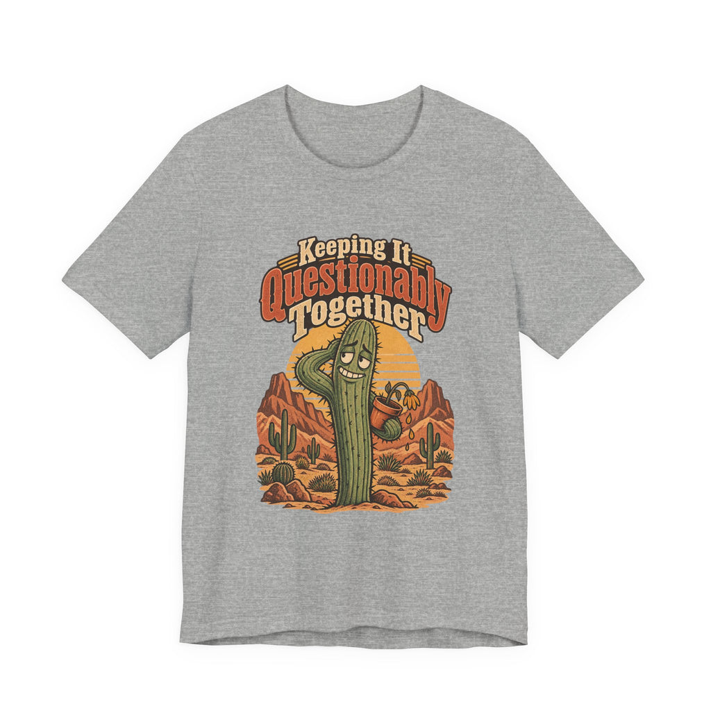 Keeping It Questionably Together Funny Western Ranch T-Shirt