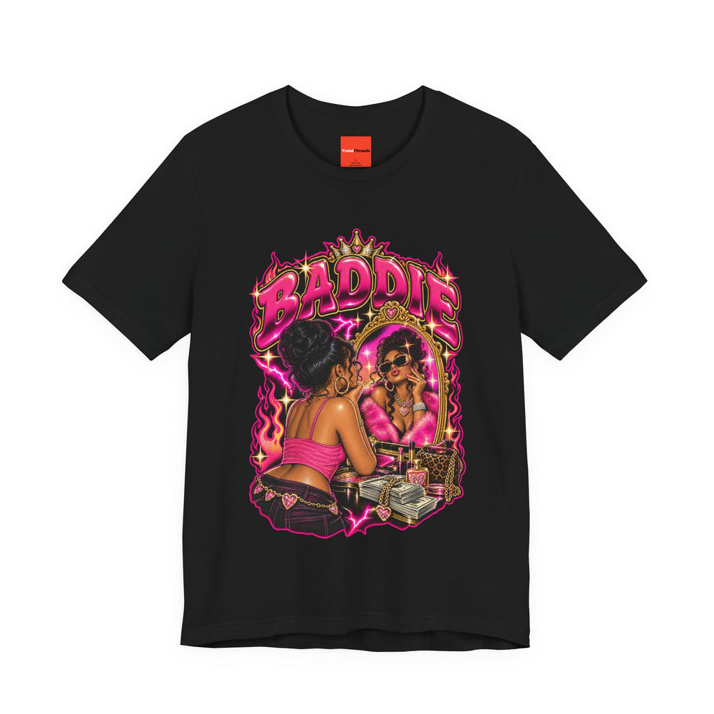 BADDIE Funny Retro Vintage T-Shirt