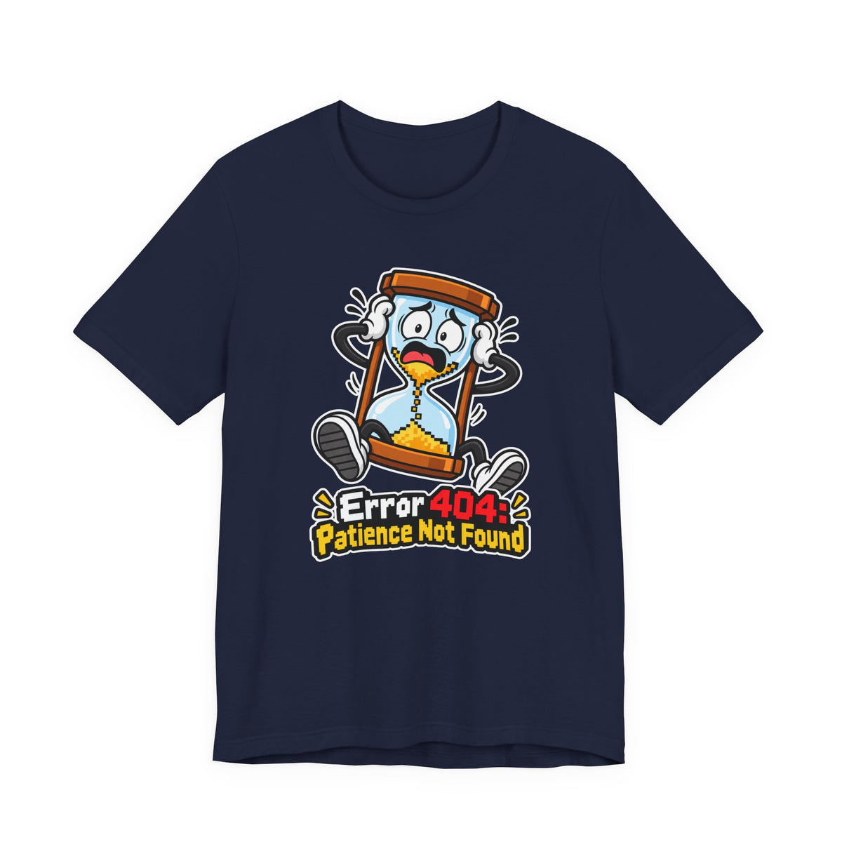Error 404: Patience Not Found Funny Tech T-Shirt