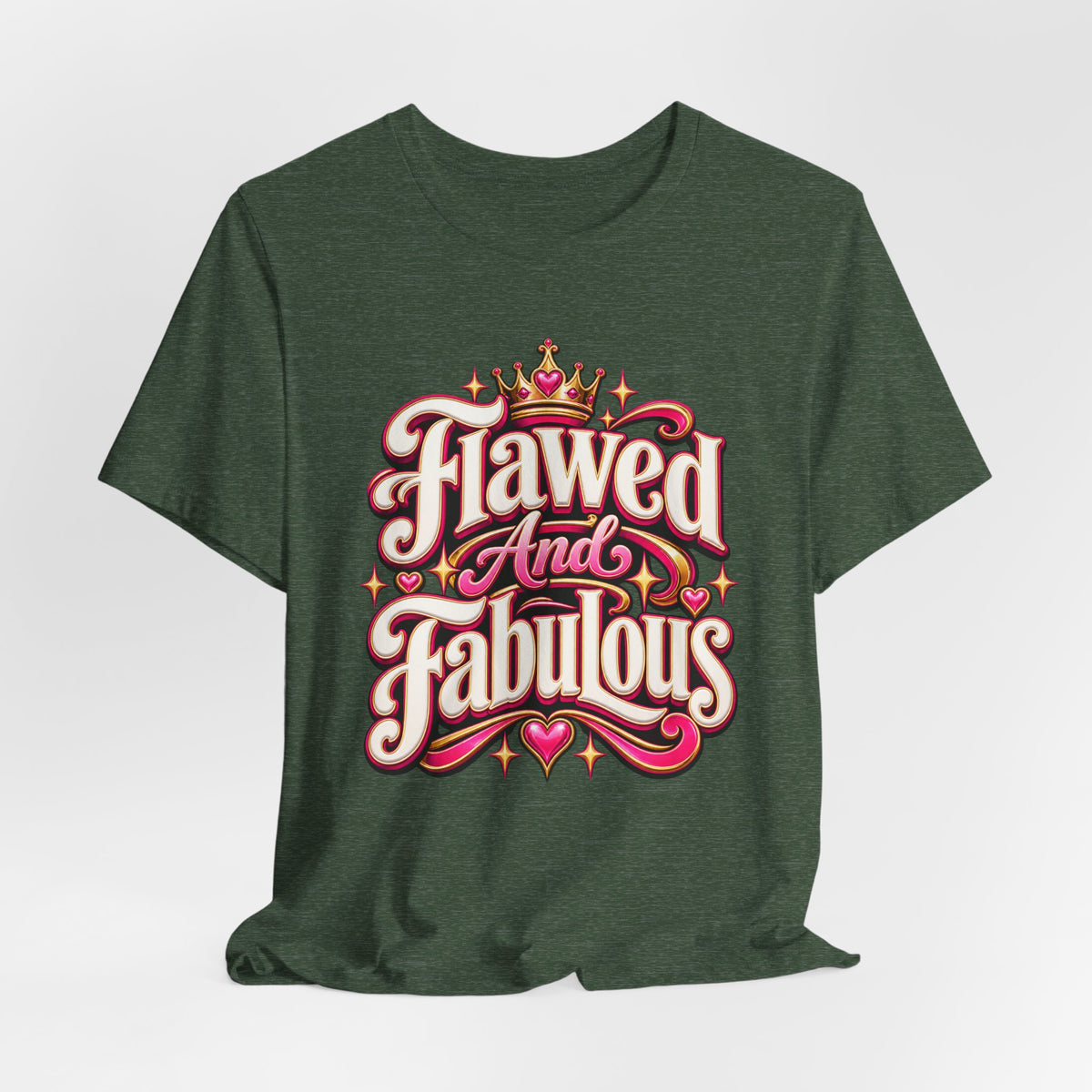 Flawed And Fabulous Funny Sarcastic Humor T-Shirt