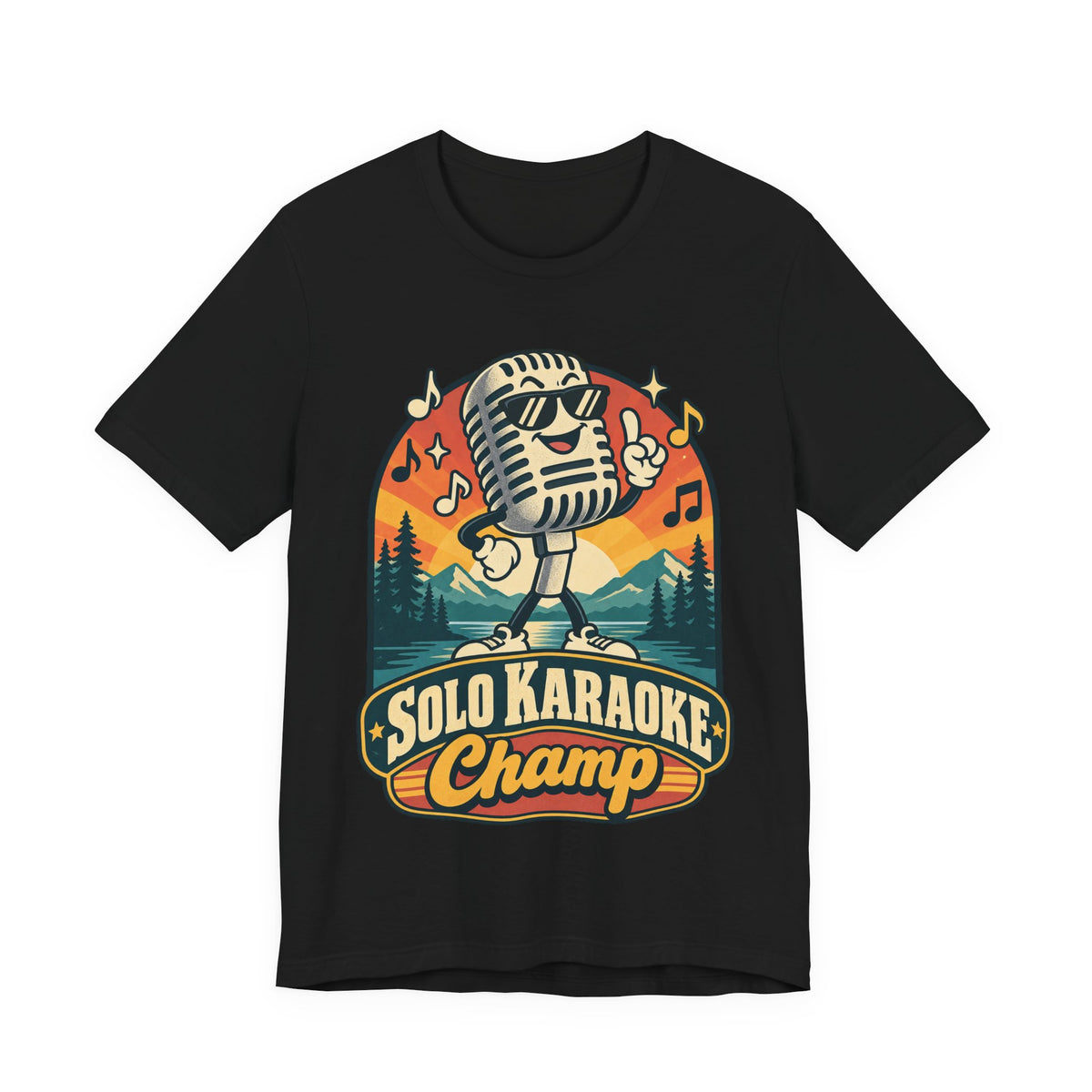Solo Karaoke Champ Funny Karaoke T-Shirt