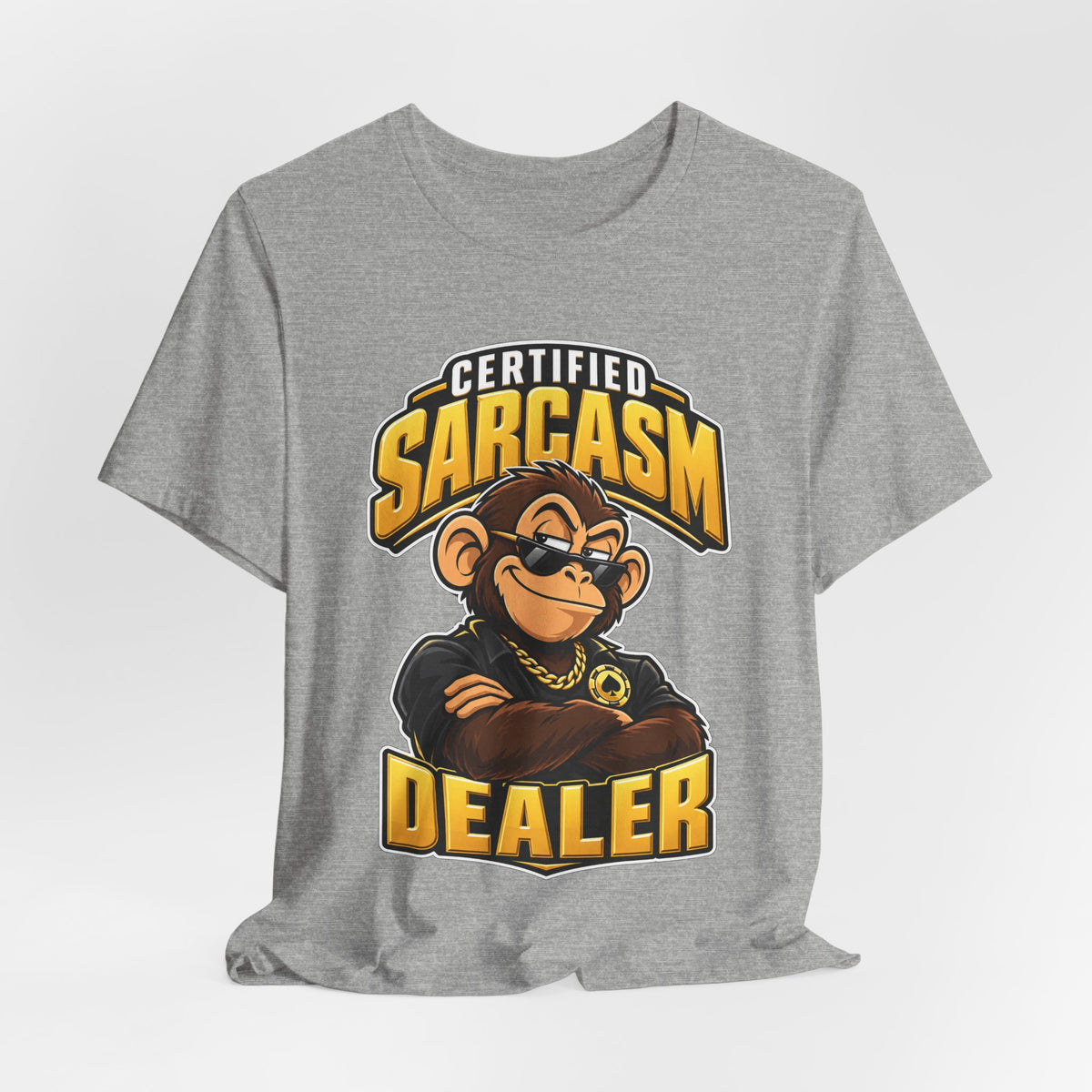 Certified Sarcasm Dealer Funny Sarcastic Humor T-Shirt