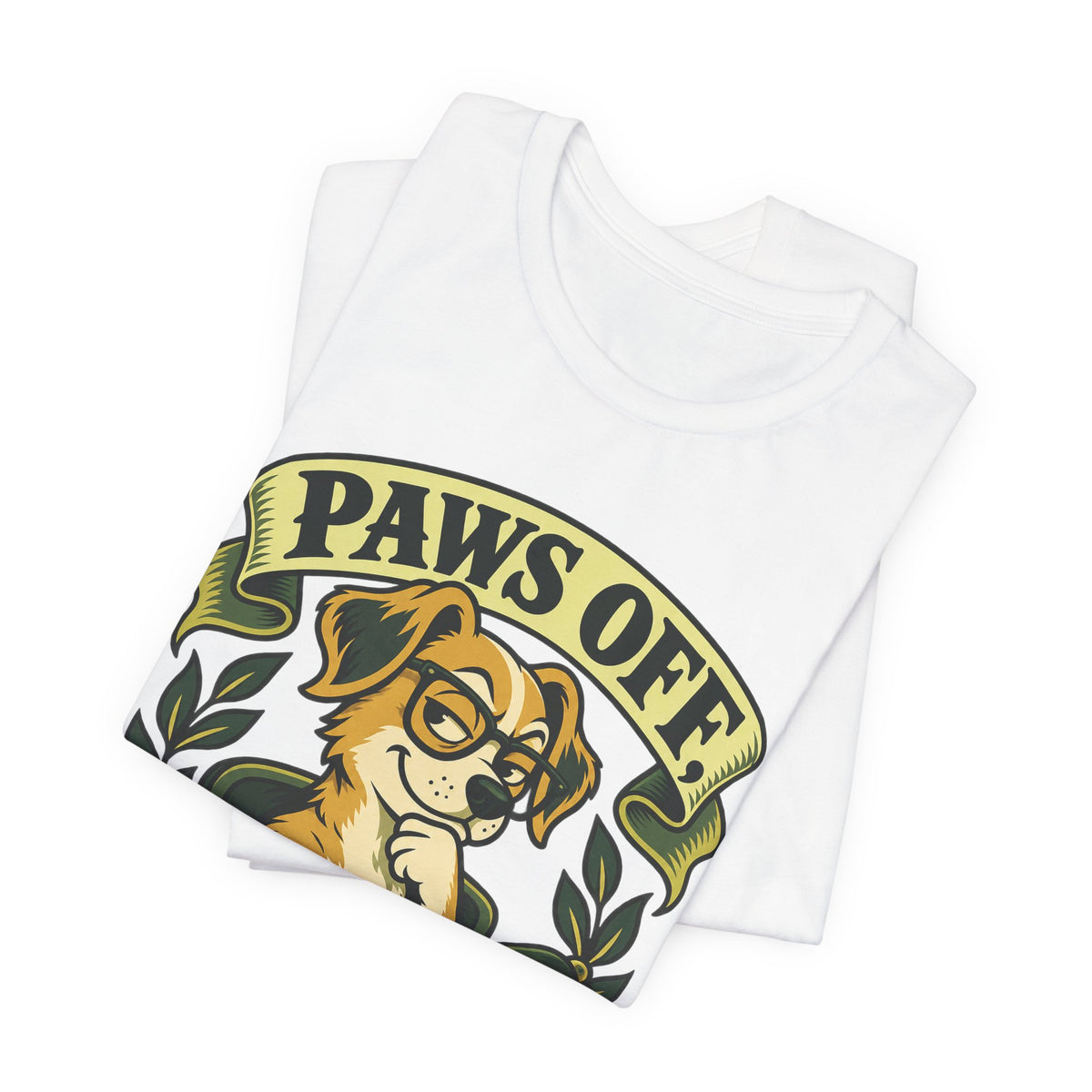 Paws Off, I’m Plotting Funny Pet Humor T-Shirt