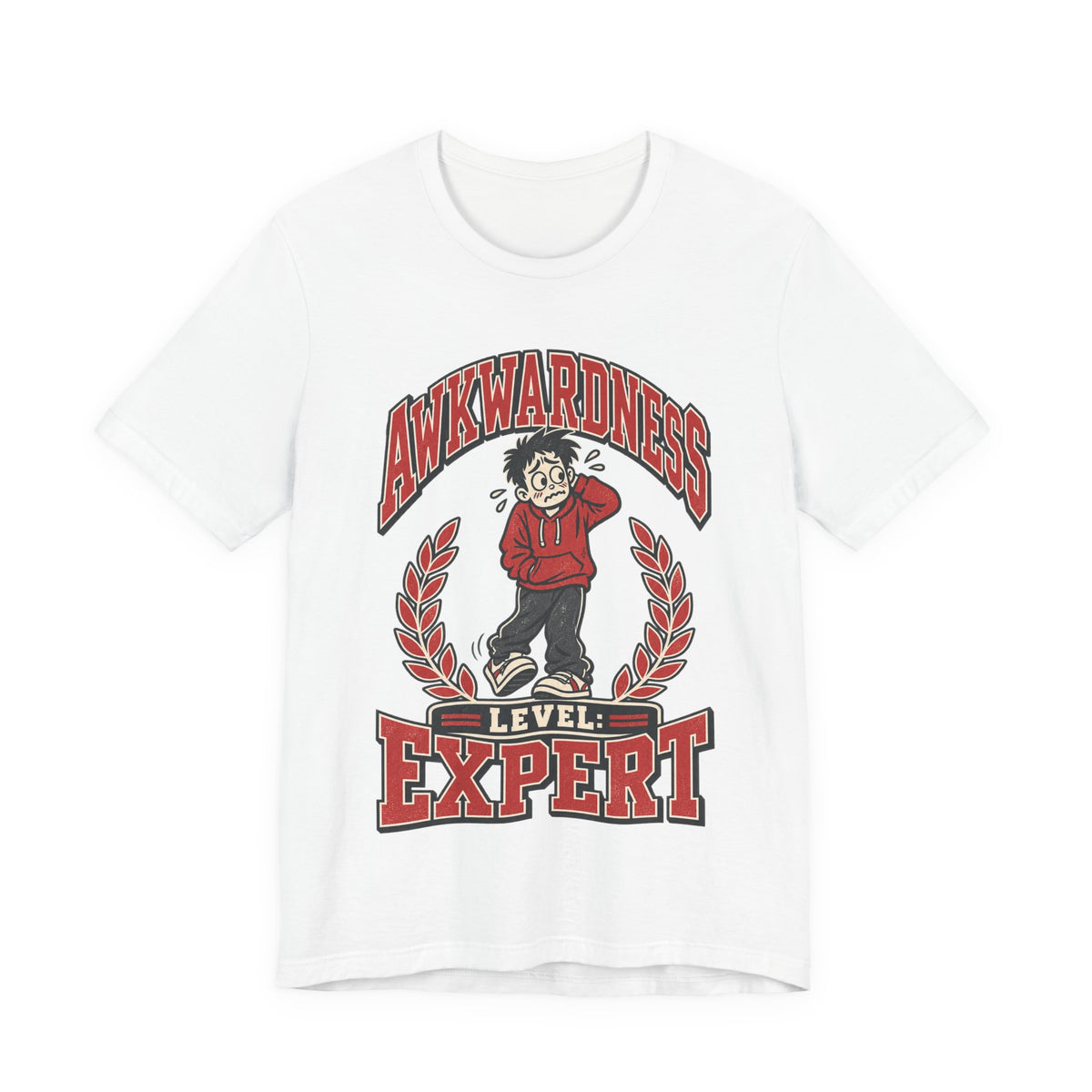 Awkwardness Level: Expert Funny Introvert T-Shirt