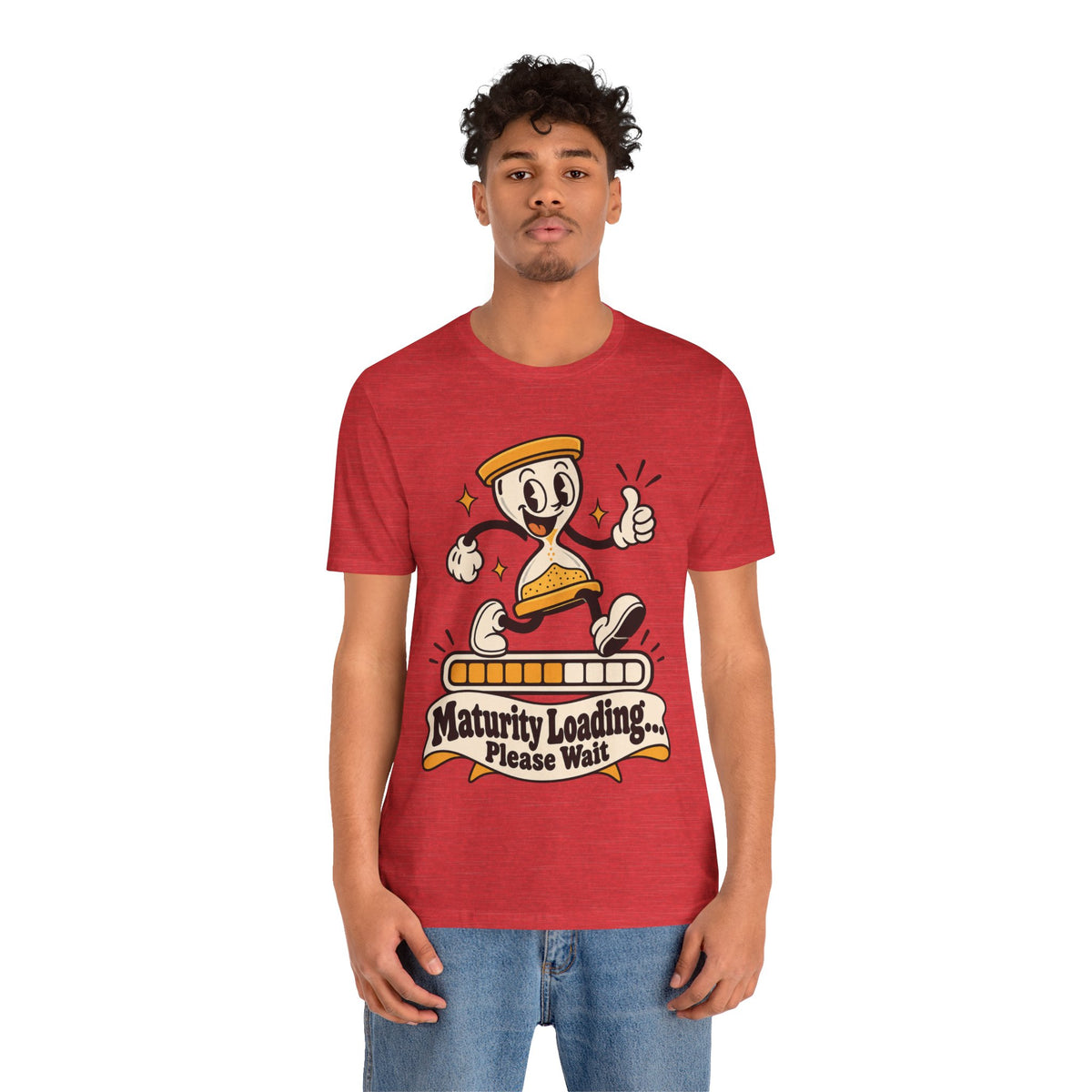 Maturity Loading... Please Wait Funny Self-Deprecating T-Shirt