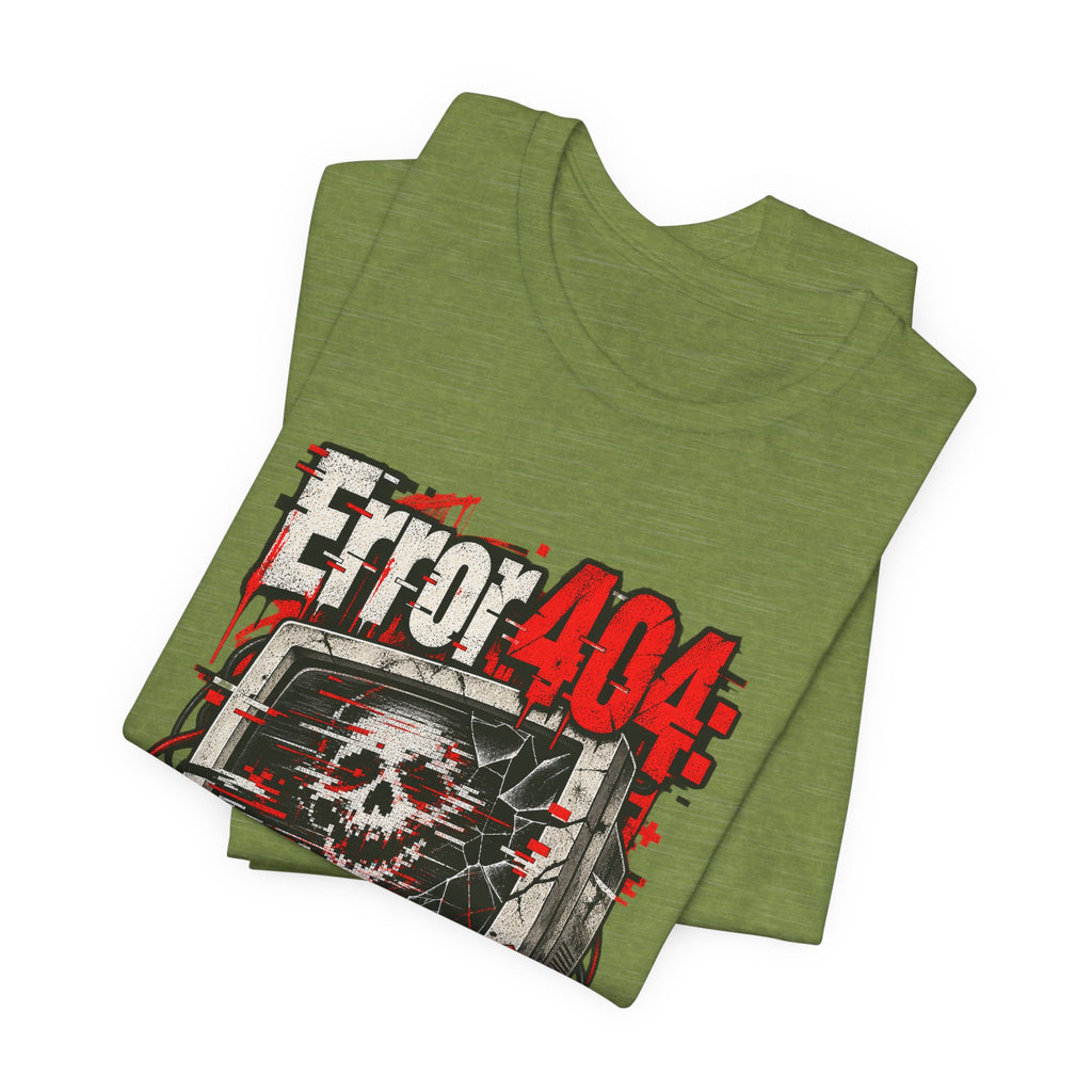 Error 404: Sanity Not Found Funny Tech T-Shirt