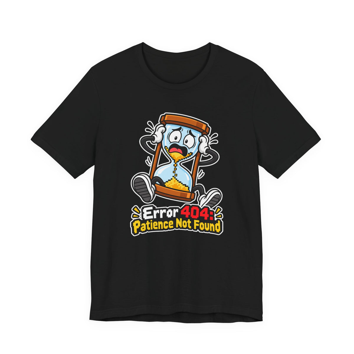 Error 404: Patience Not Found Funny Tech T-Shirt