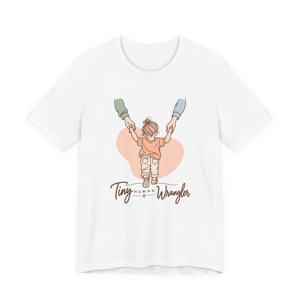 Tiny Human Wrangler Funny Parent T-Shirt