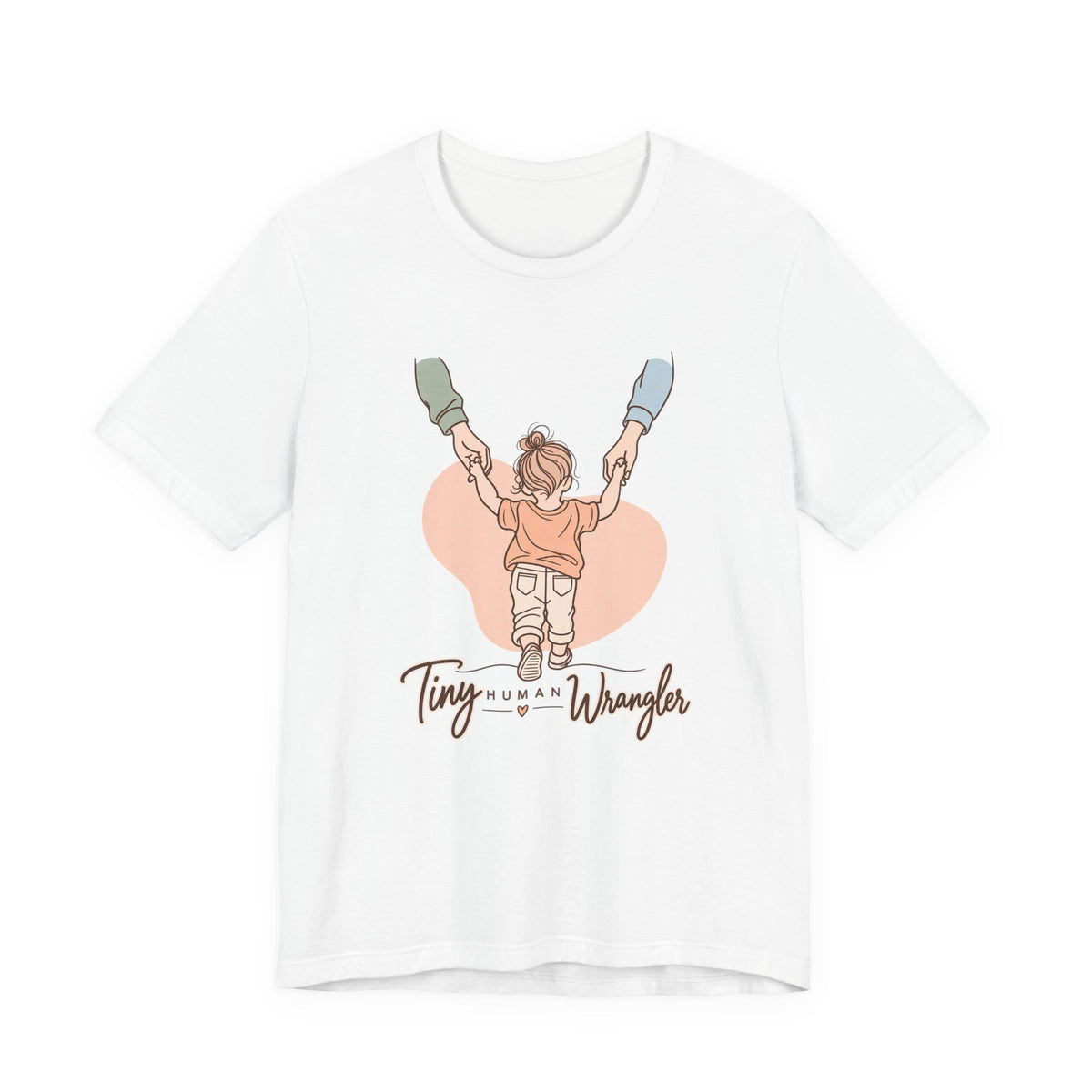 Tiny Human Wrangler Funny Parent T-Shirt