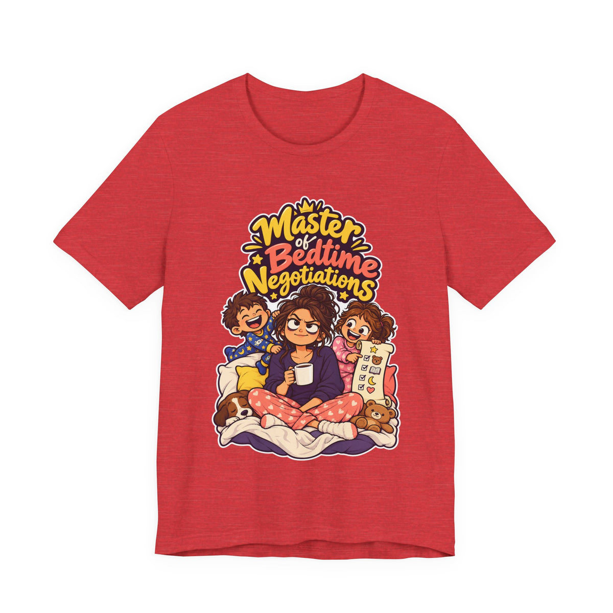 Master of Bedtime Negotiations Funny Parent Humor T-Shirt
