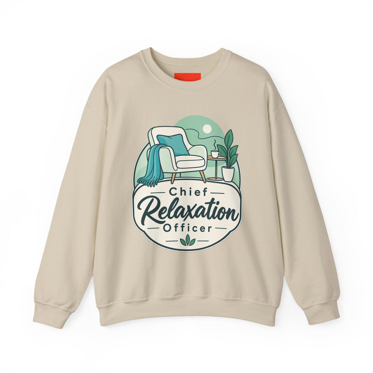 Chief Relaxation Officer Funny Office Sweatshirt