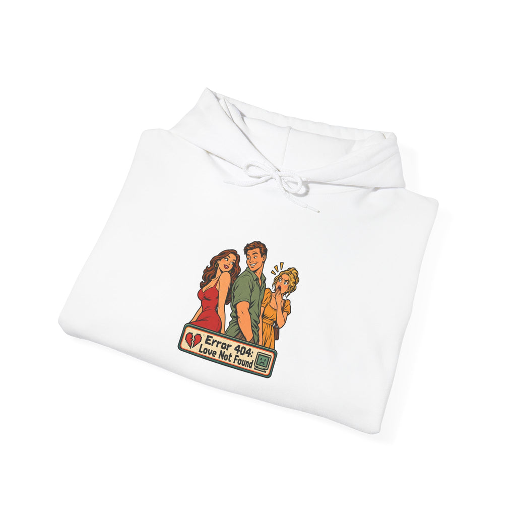 Error 404: Love Not Found Funny Programmer Hoodie