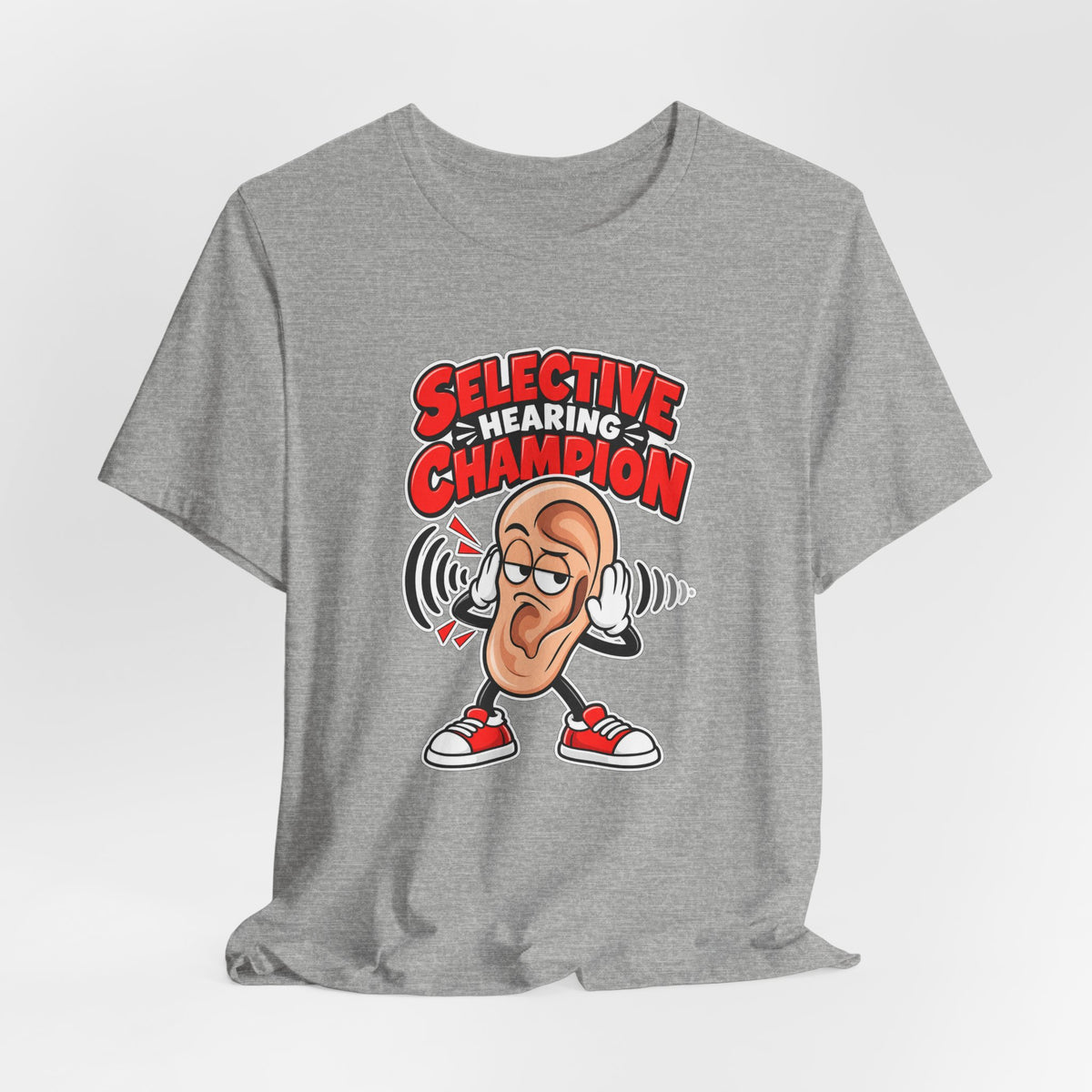 Selective Hearing Champion Funny Sarcastic T-Shirt