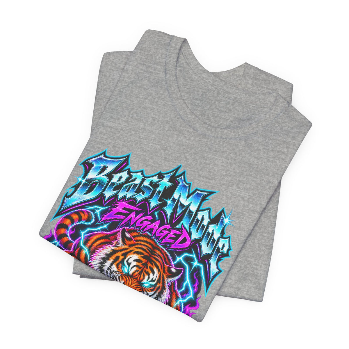 Beast Mode Engaged Funny Fitness T-Shirt