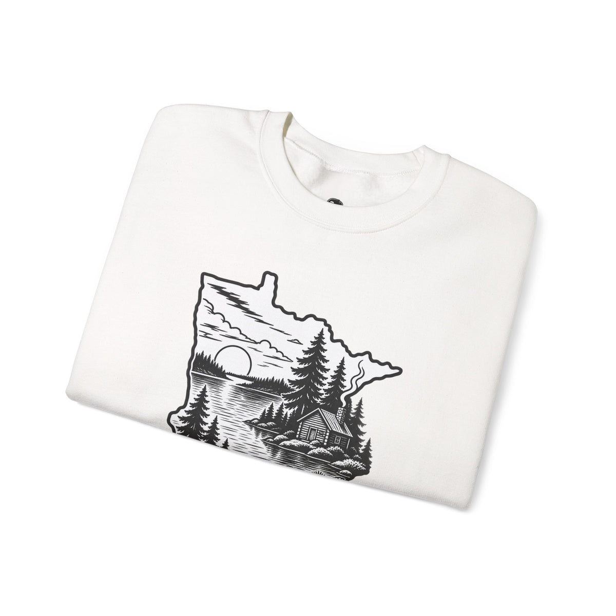 Land of 10,000 Lakes Funny Retro Vintage Sweatshirt