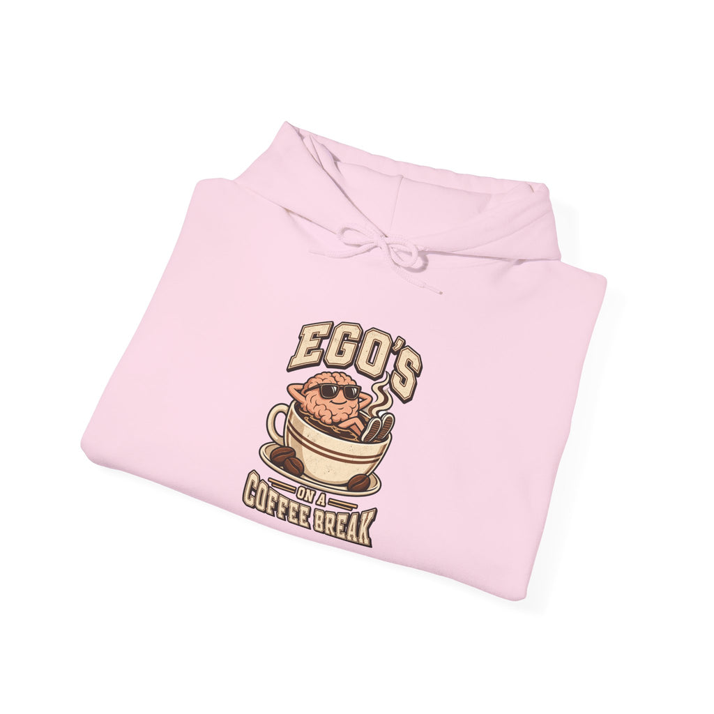 Ego's on a Coffee Break Funny Coffee Hoodie