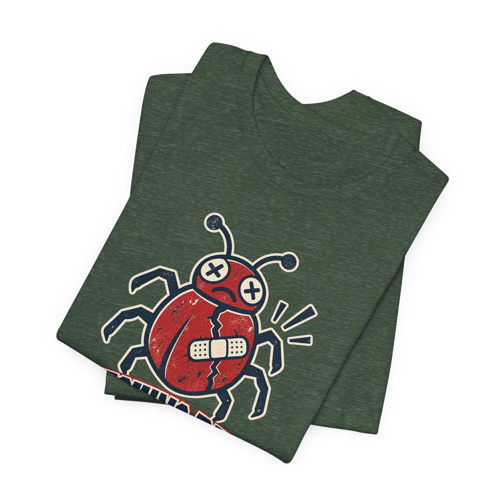 Patching Bugs, Not Relationships Funny Programmer T-Shirt