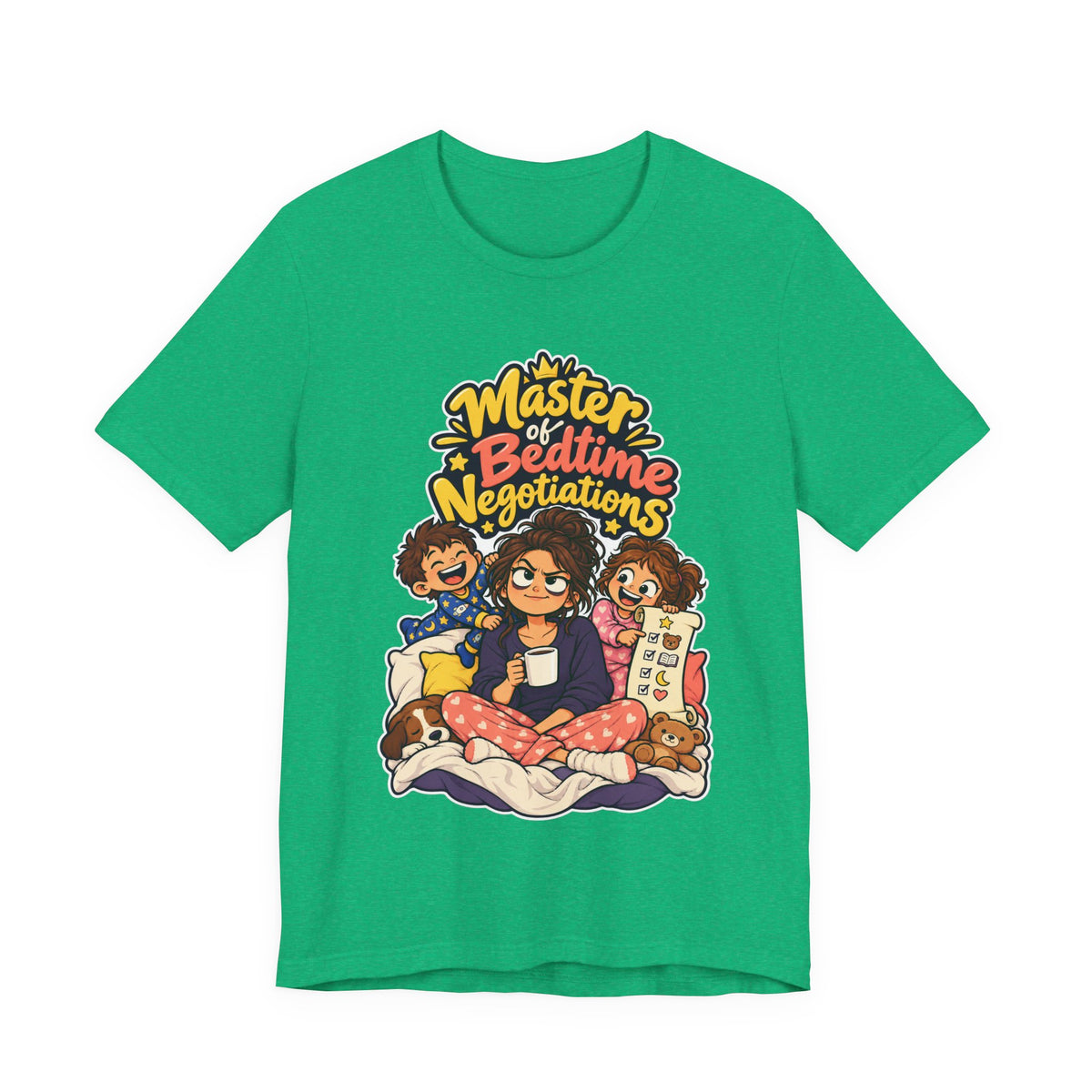 Master of Bedtime Negotiations Funny Parent Humor T-Shirt