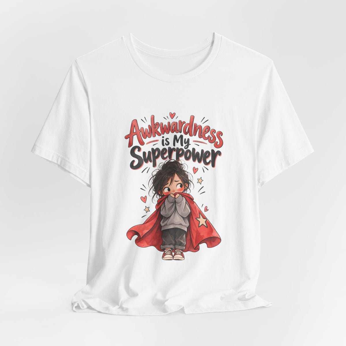 Awkwardness is My Superpower Funny Introvert T-Shirt